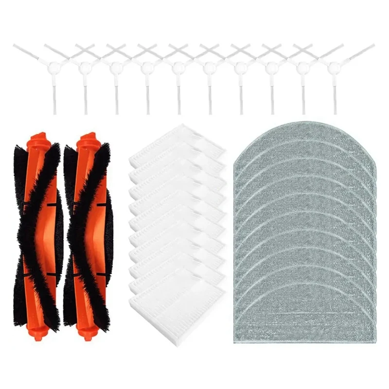 

For Xiaomi Mijia 3C Plus C103 Replacement Spare Parts Accessories Main Side Brush Hepa Filter Mop Cloth