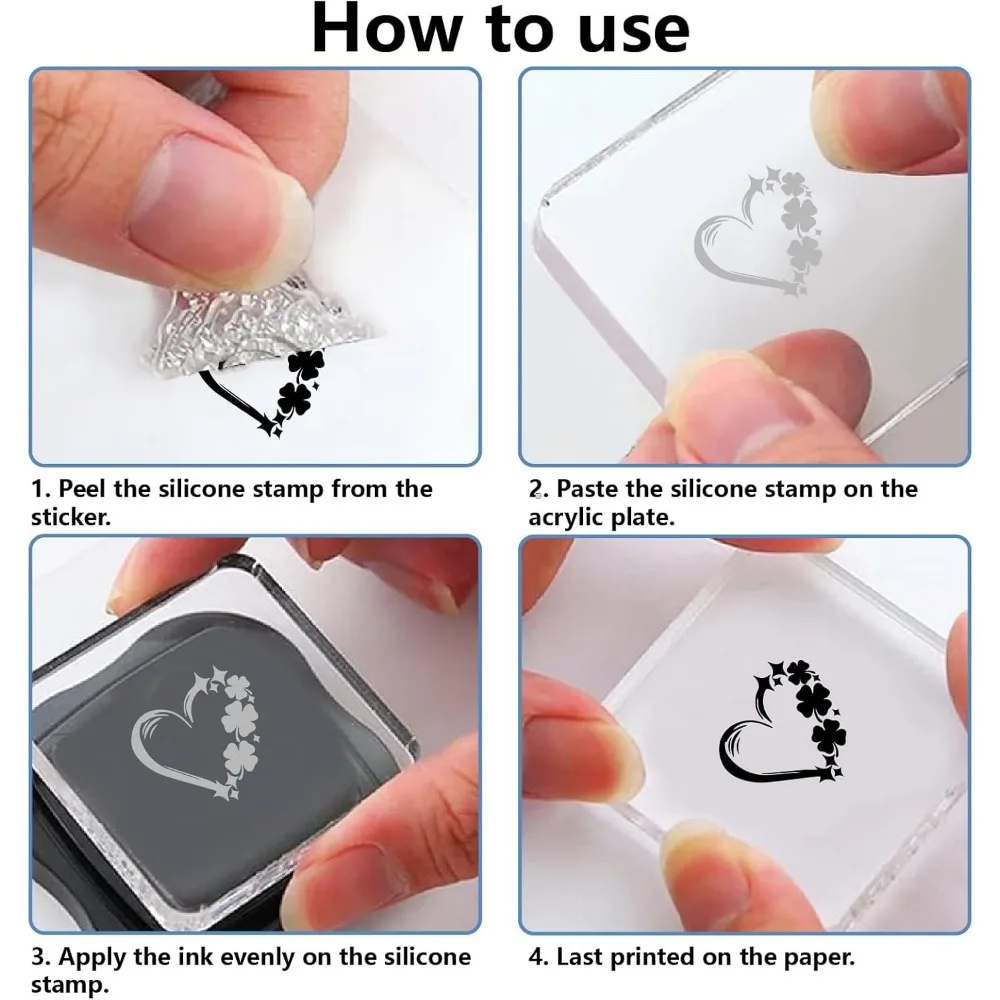 Clear stamps clear rubber stamps Nurses' Day Clear Stamps Band Aid Pill Bottle Thermometer Stethoscope Heart Reusable Postmark Transparent Silicone