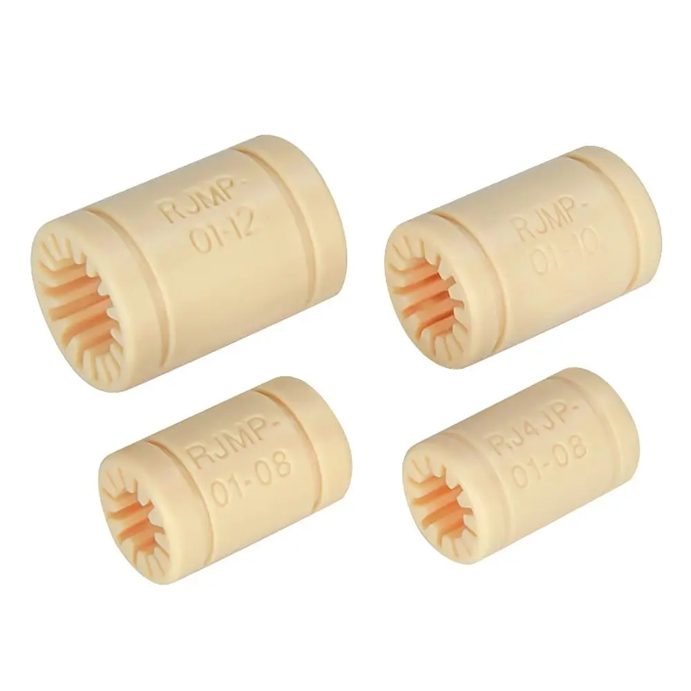 RJMP-01 RJ4JP-01 RJMP-01-10 Plastic Linear Bearings DIY Solid Bushing Polymer Bearing Shaft for 3D Printer Parts Accessory