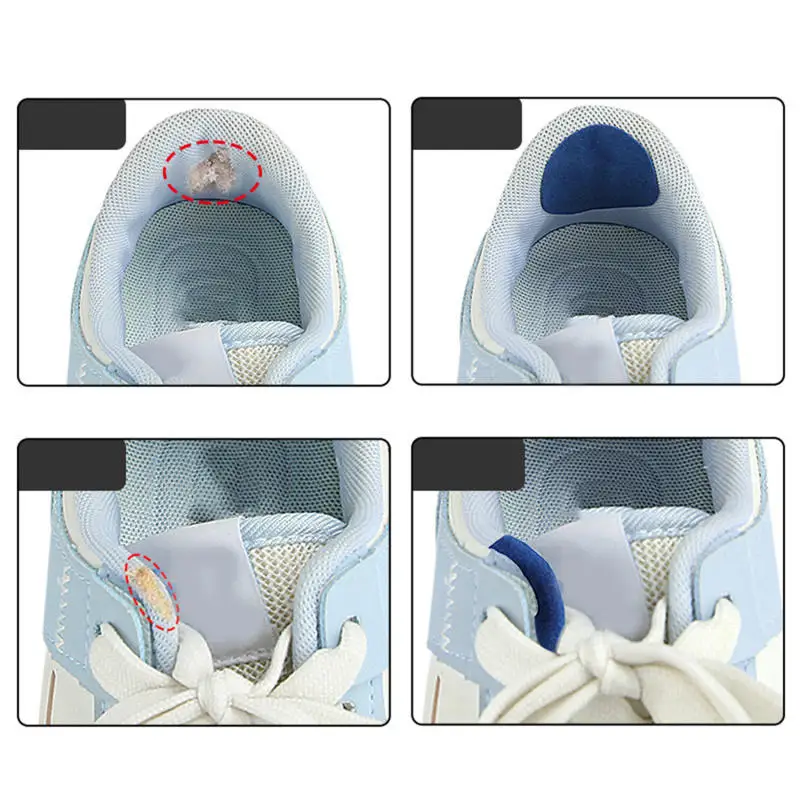 Heel Wear Repair Shoe Patch Stickers 6pcs/set Unisex Anti-Wear Heel Foot Care Tools Foot Care Pad Inserts Sneakers Protector Shoe Repair Patches Shoe Repair Patch Shoe Repair Stickers Shoe Stickers
