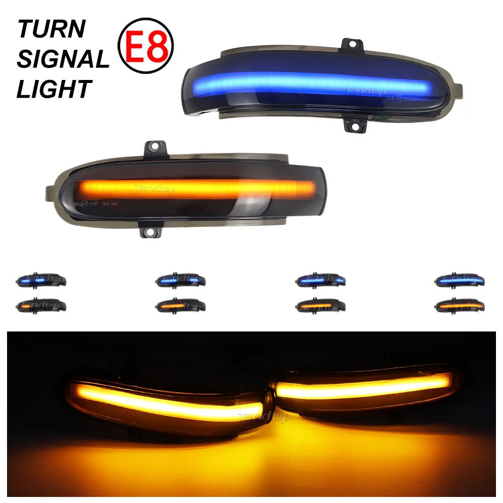 �޸������� ���� C Ŭ���� W203 S203 CL203 2000-2007 LED ���̳��� �������õ� ���̵� �̷� ����Ŀ ������ ����