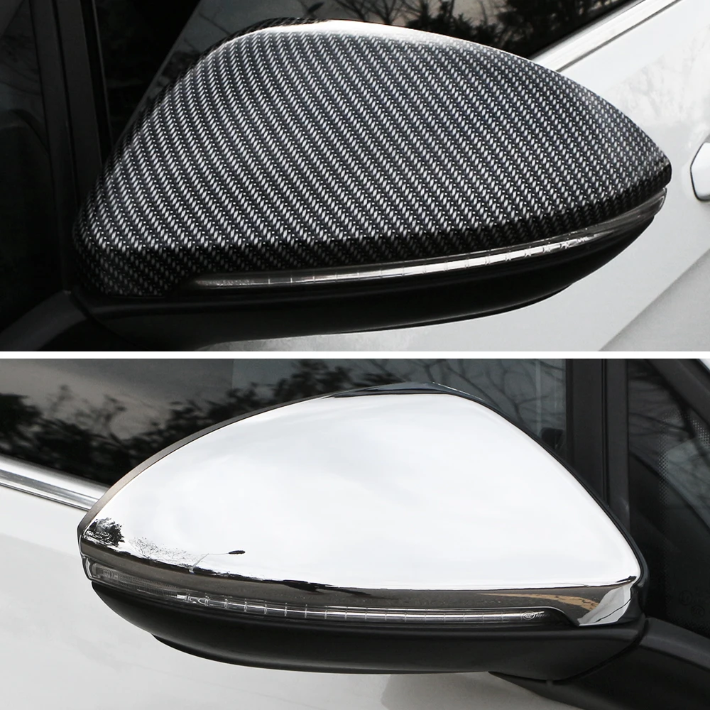 Matt Chrome mirror caps for Volkswagen Golf 7 