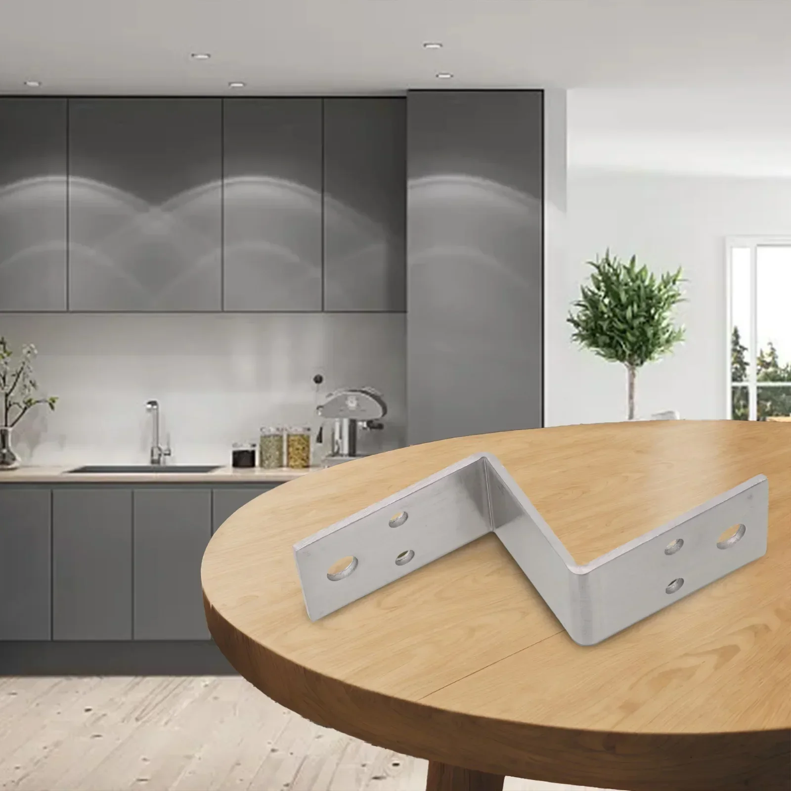 Stainless Steel Thickened Z-shaped Corner Fixed Connector Corner Brackets Z-Shaped Fixed Fastener stainless steel angle bracket angle bracket angle connector