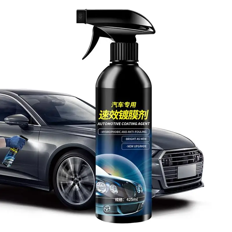 

Car Stain Remover Spray 425ml Car Water Spot Remover Car Exterior Accessories For Dirt Grease Mud Dust Stubborn Stains Water
