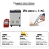 Praylee 3000w Multifunctional Handheld Laser Welding Machine for Laser Cutting Laser Descaling Workshop Tools Raycus MAX RECI 2
