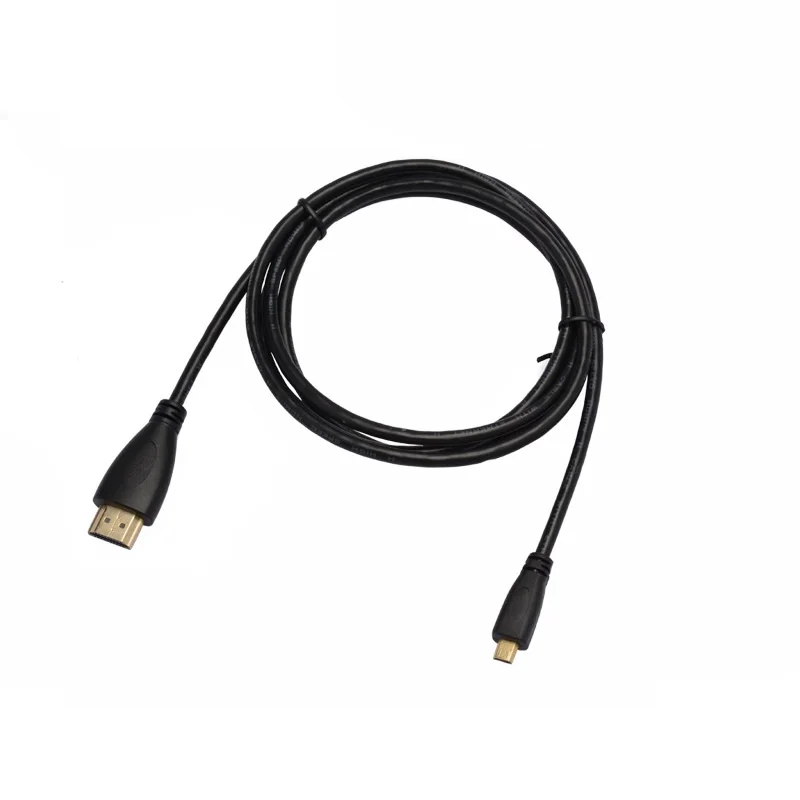 Premium Micro HDMI to HDMI Audio Video Cable - High-Speed V1.4, Supports 1080p & 1440p Resolutions