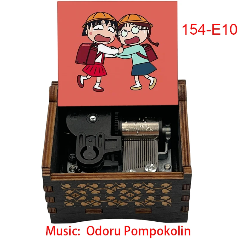 Chibi Maruko chan anime music Odoru Pompokolin Theme Song mechanical music box girls girlfriend kids toy birthday Christmas gift
