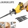 Cordless Reciprocating Saw For Dewalt 18V 20V Battery Electric Cutting Saber Saw Wood Metal Pipe Cutting Power Tools（No Battery） 1