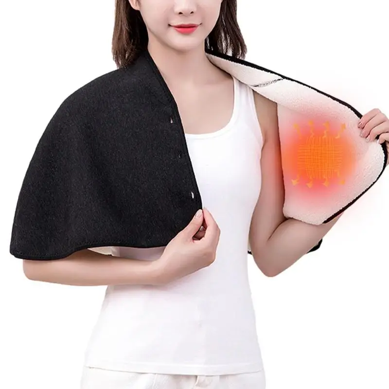 Thermal Shoulder Pads Thick Warm Neck And Shoulder Wrap Adults Washable Comfortable Warming Pad Relieving Neck Electric Heating Blanket Electric Heating Pad