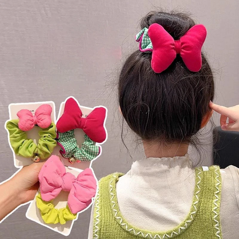 Charming Bow Bells Scrunchies: Fashionable & Versatile Hair Accessories