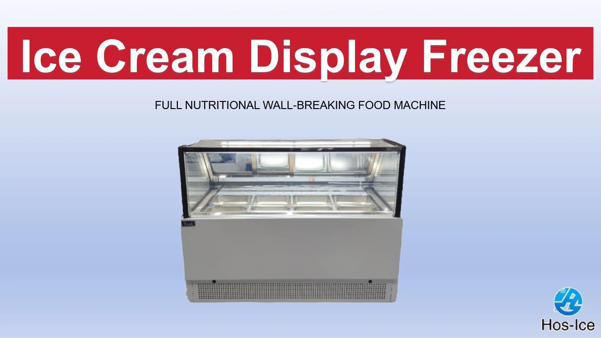 Countertop Ice Cream Display case with 12 Pans Refrigerators showcase - Image 5
