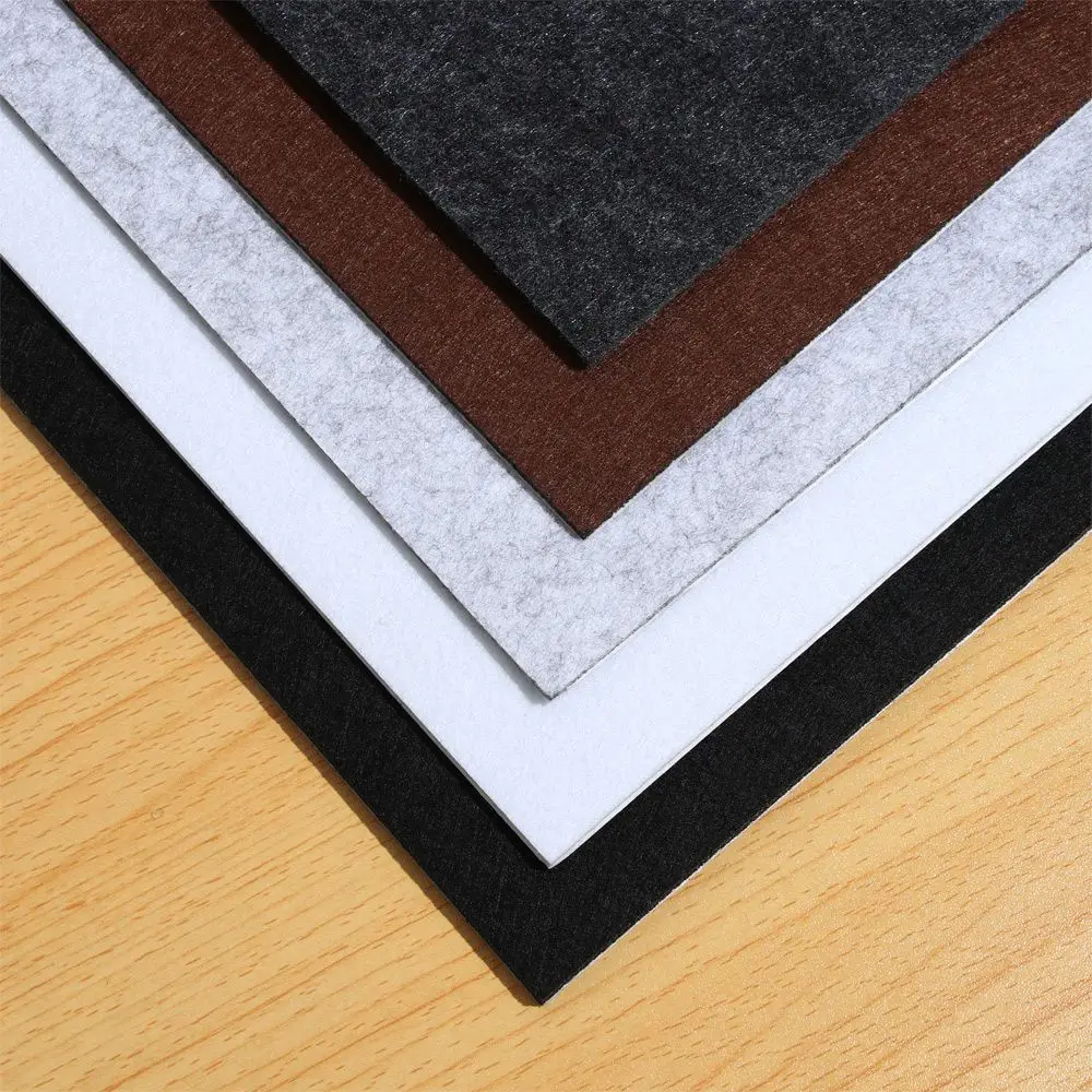 Self Adhesive Furniture Leg Anti Slip Chair Table Mats Felt Pads Anti Scratch Floor Protection DIY Cutting 1 Sheet furniture leg pads,furniture pads