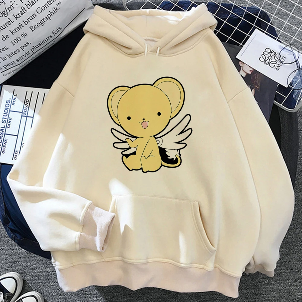 

Толстовки Cardcaptor Sakura, женская одежда из японского аниме, женская одежда 90-х