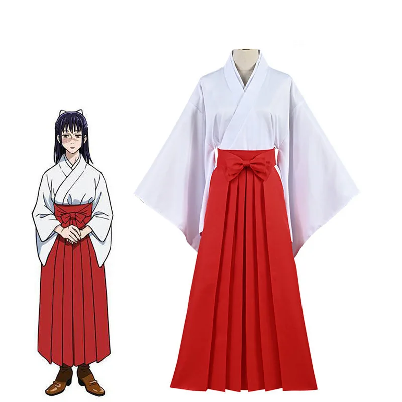 

Anime Jujutsu Kaisen cosplay Japanese kimono Iori Utahime cos suit jk uniform anime costume