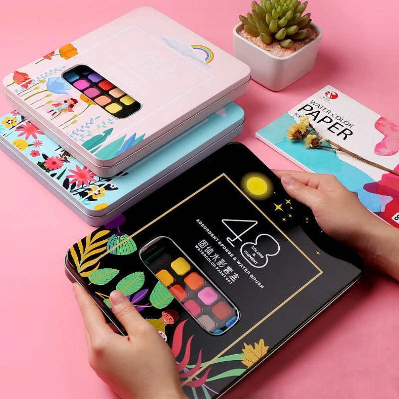 63-Piece Kids' Watercolor Paint Set 3