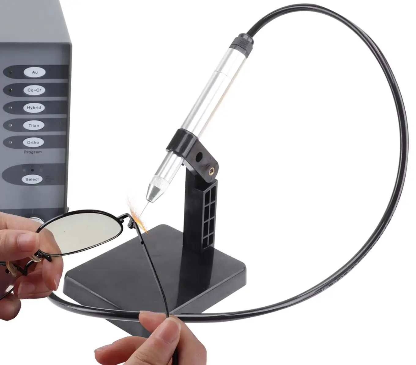 

Stainless Steel Spot Welding Machine Laser Spot Welder Automatic Numerical Control Pulse Argon Arc Welder for Soldering Jewelry