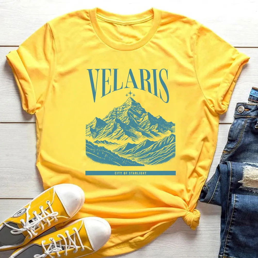 Sjm velaris hemd acotar t-shirt acomaf stadt von starlight nacht platz reime und tees sarah j maas buch bekleidungs buch liebhaber geschenk – Detail 11