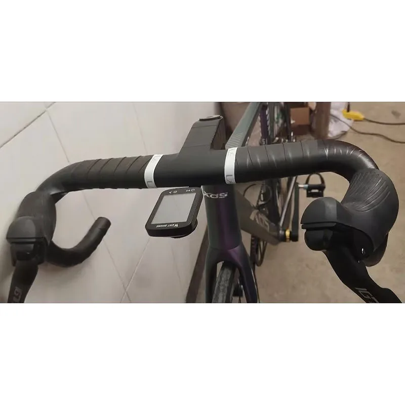 Description Picture 5 of itemIntegrated T800 Carbon Handlebar OD2 28.6/31.8mm Road Bicycle Drop Handle Bar Internal Routing Racing Bike Handlebars Di2 Matt