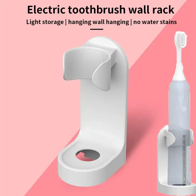 1pc Wall-Mounted Electric Toothbrush Holder Organize And Display Your Toothbrushes With Ease toothbrush holder