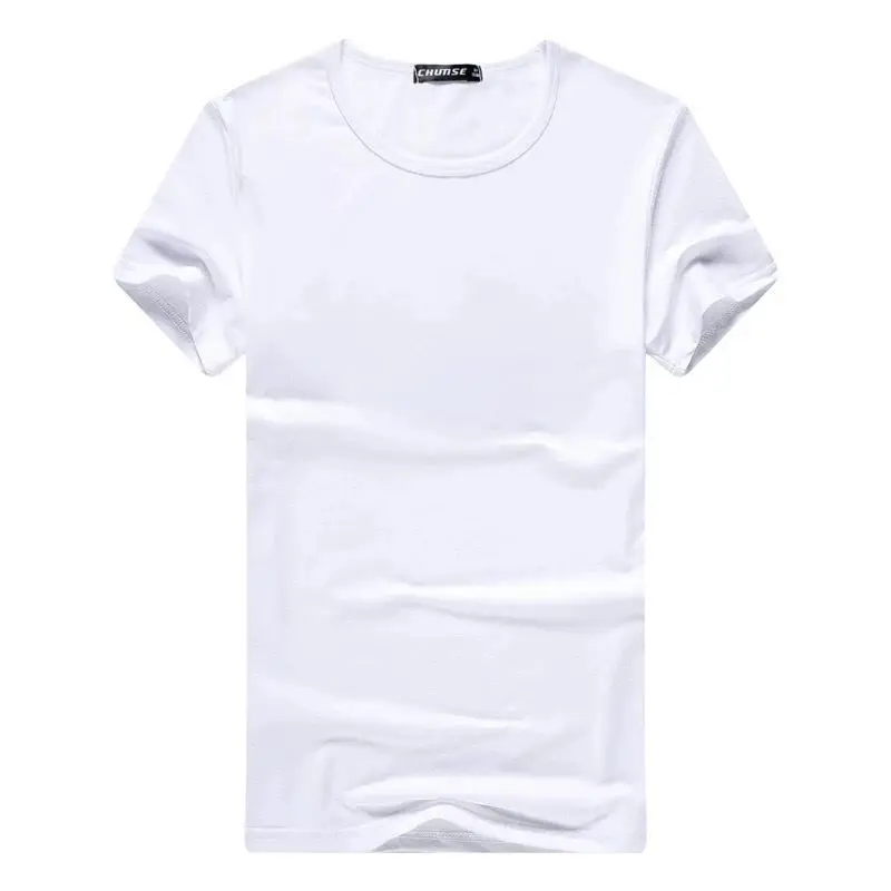 Round white short sleeves