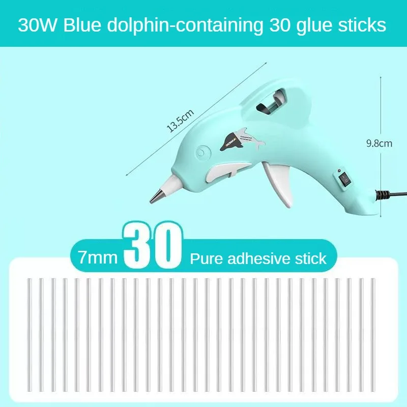 Hot Melt Glue Gun 30/50/160W Mini Household Industrial Guns Heat Temperature Thermo Electric Repair Tool Use 7/11mm Glue Sticks