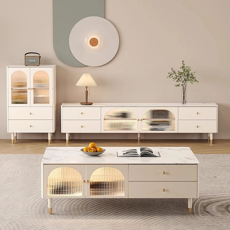 Tv A Schermo Piatto Stand Camino Pavimento Porta Tv Di Lusso Divani Soggiorno Universale Mueble Para Televisor Mobili Rustici Sqc