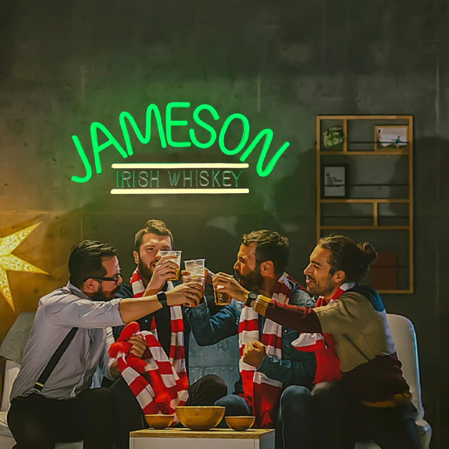 ウイスキー Whiskey ネオン LED 看板 Irish BAR PUB ウイスキー Whiskey ネオン LED 看板 Irish BAR PUB