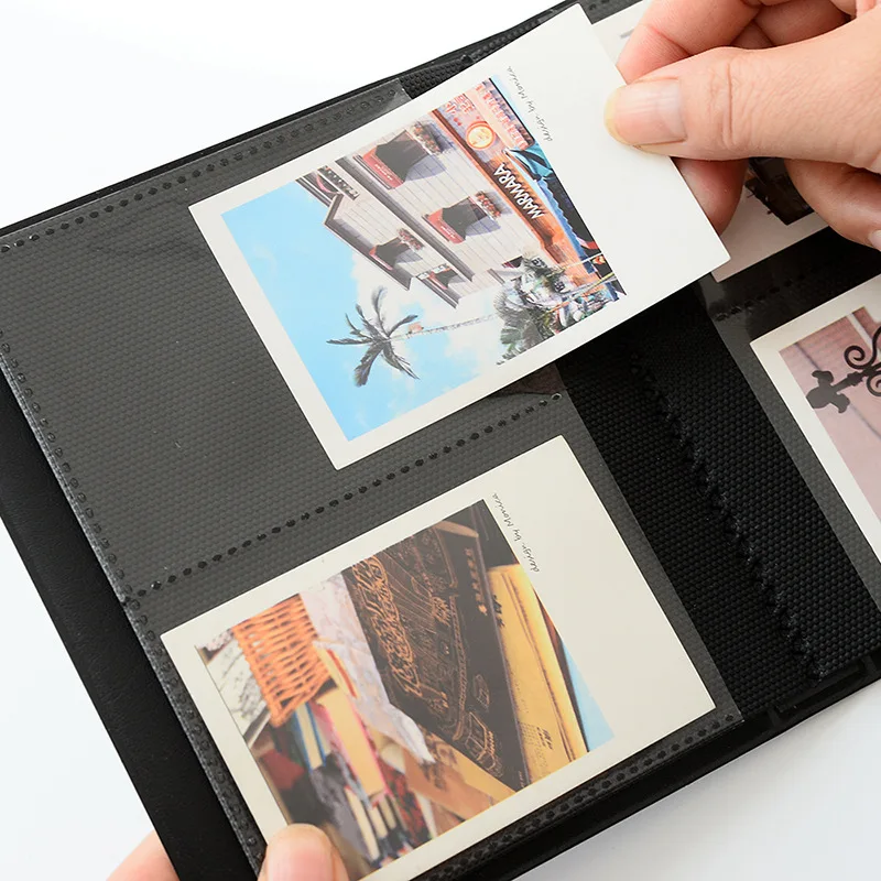 64Pockets for 3 inch Mini Instant Photo Album Picture Case for Fujifilm Instax Mini 12 Film 11 7s 8 25 50s 90 Instax Mini Film
