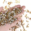 1440pcs Gold Crystal Flatback Non Hot Fix Rhinestones Stones Beads Glass Jewelry Charm Nail Art Decorations Jewelry Accessories 3