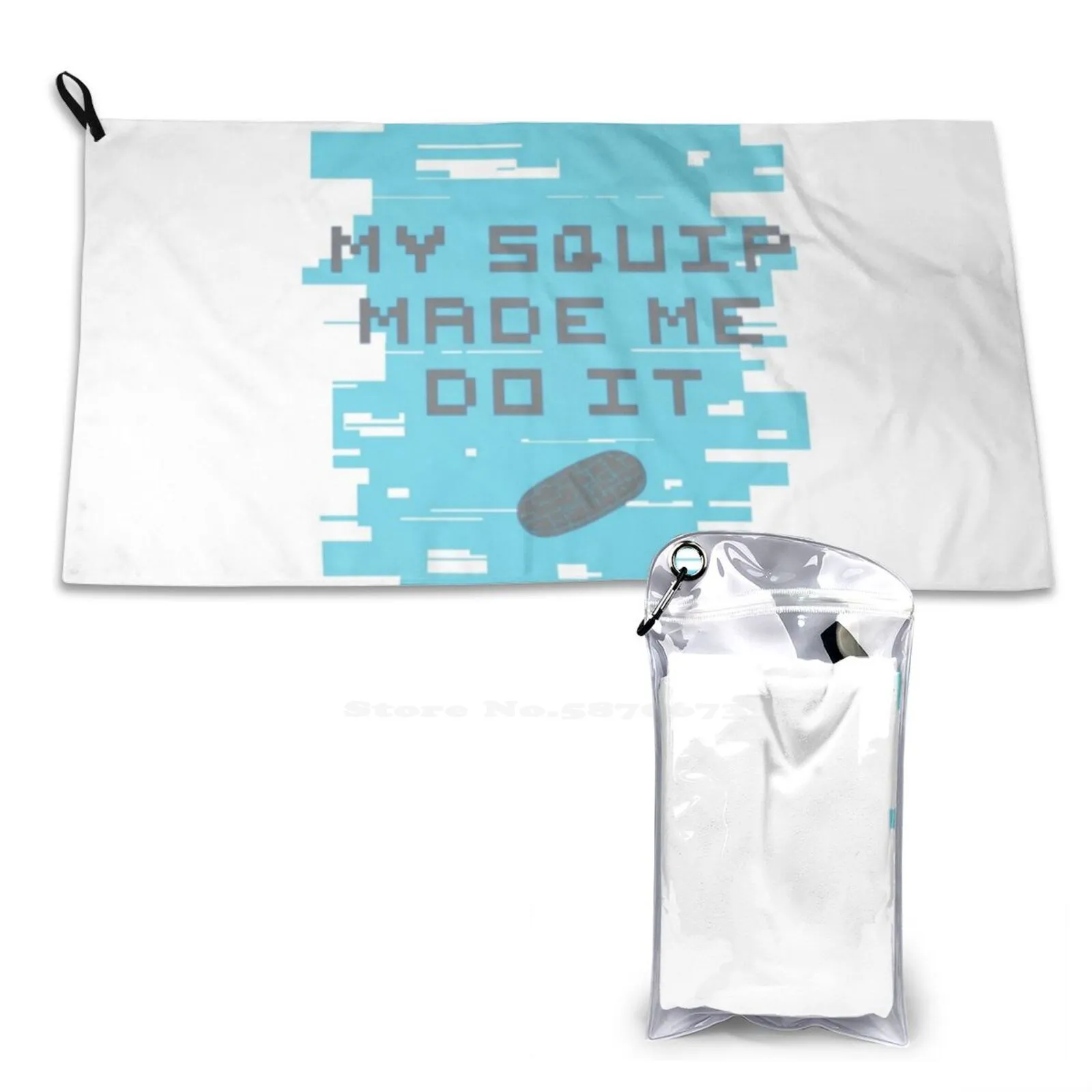 Мой сквип меня заставил сделать это-мягкое полотенце с большим охлаждением быстросохнущее пляжное полотенце с большим охлаждением