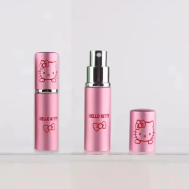 10ml Hello Kitty Perfume Bottle Cartoon Women Accessories Portable Mini Refillable Spray Container Student Girl Gift Wholesale