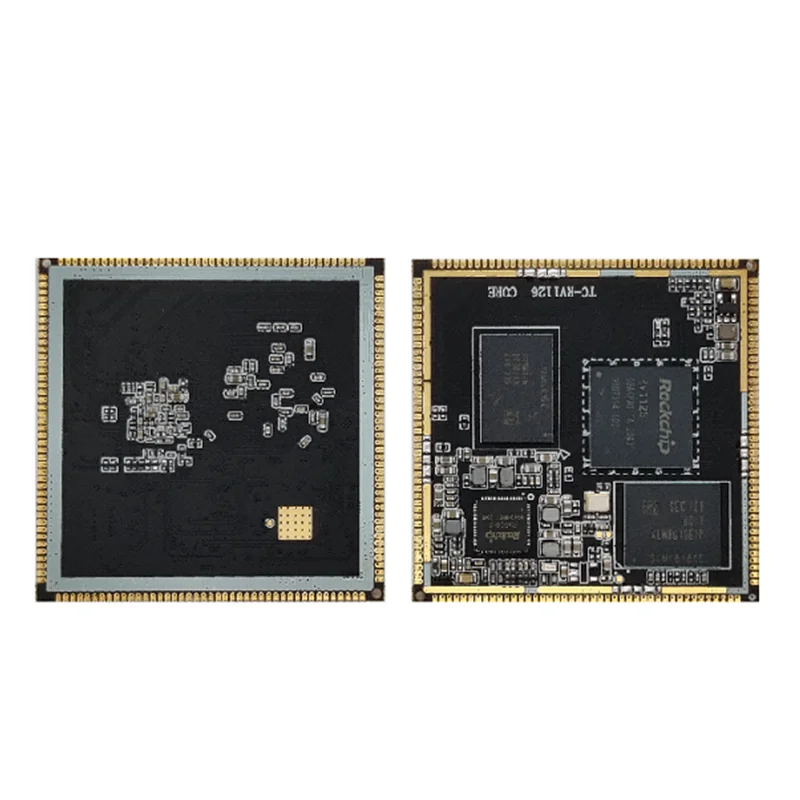youyeetoo Rockchip RV1126/ RV1109 Stamp Hole Core Board Quad-core ARM Cortex-A7 Integrates NEON&FPU 2.0Tops support INT8/INT16