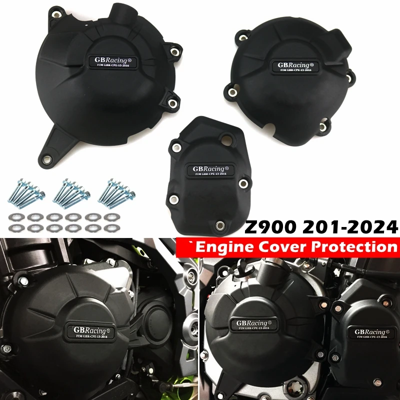 

Motorcycles Engine cover Protection case for case GB Racing For Kawasaki z900 2017-2018 2019 2020 Engine Covers Protectors