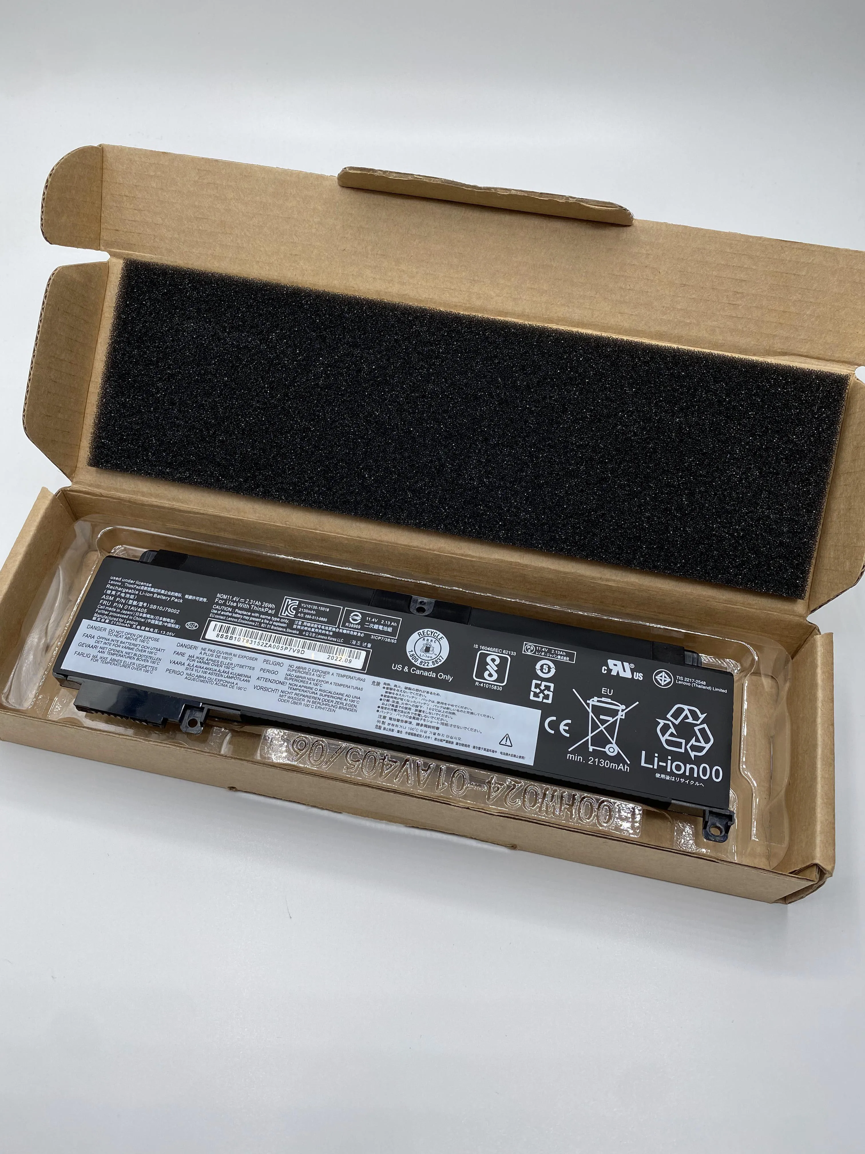 Bateria do Portátil para Lenovo Thinkpad Original Novo 00hw024 01av405 T460s T470s 01av406 01av407 01av408 01av462 00hw025 Sb10j79003 - Imagem 5