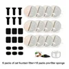 12 Cat Water Fountain Filters  6 Centre Sound-Absorbing Pump Filter Sponges  for 84 Fl Oz / 2.5 L Nugget Lite Drinking Fountain 1