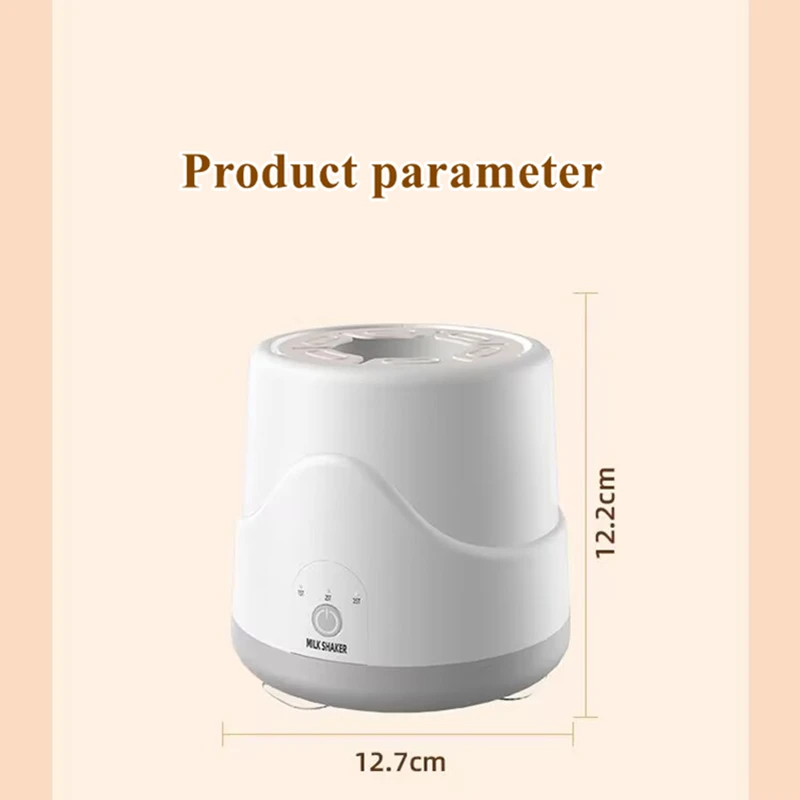 Automatic Baby Milk Bottle Shaker USB Rechargeable Electric Bottle Feeding Shake Machine Milk Powder Blender For Outdoor Travel