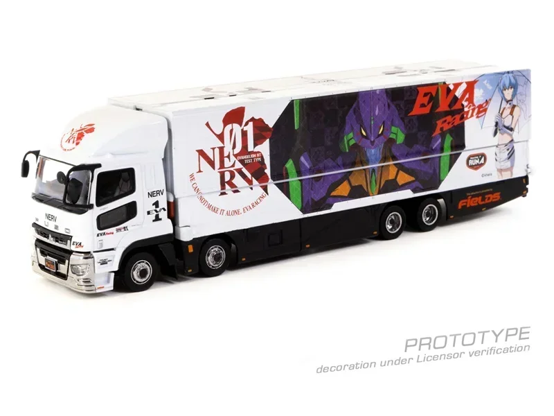 Tarmac Works 1:64 Fuso Super Great EVA Racing Truck Diecast Model