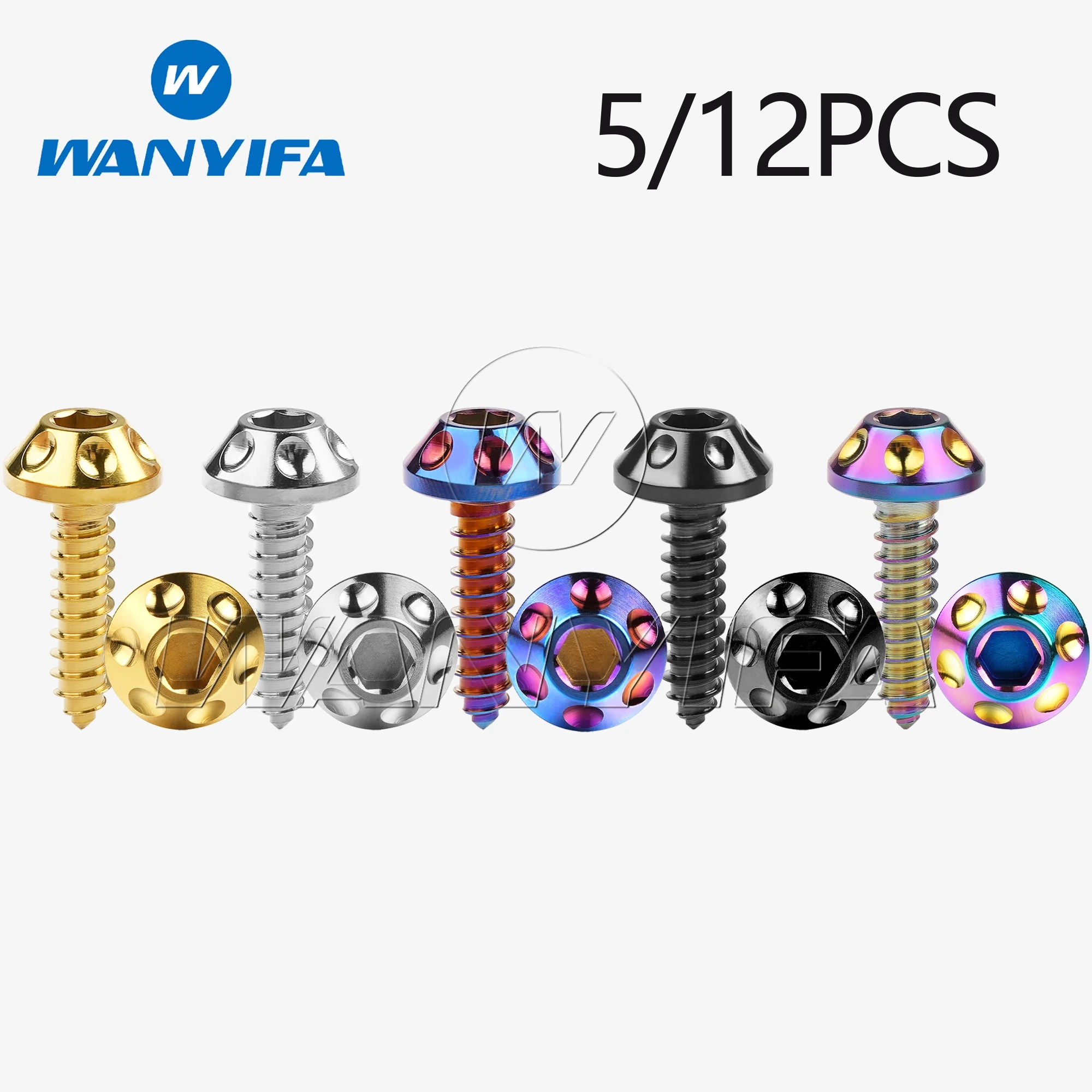 

Фланцевая головка для велосипеда мотоцикла автомобиля, 5/12 шт.