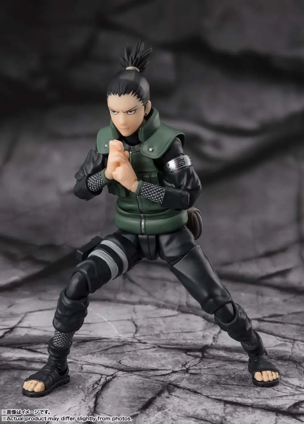 BANDAI SHFiguarts Shikamaru Nara Action Figure – Naruto Shippuden Official Collectible