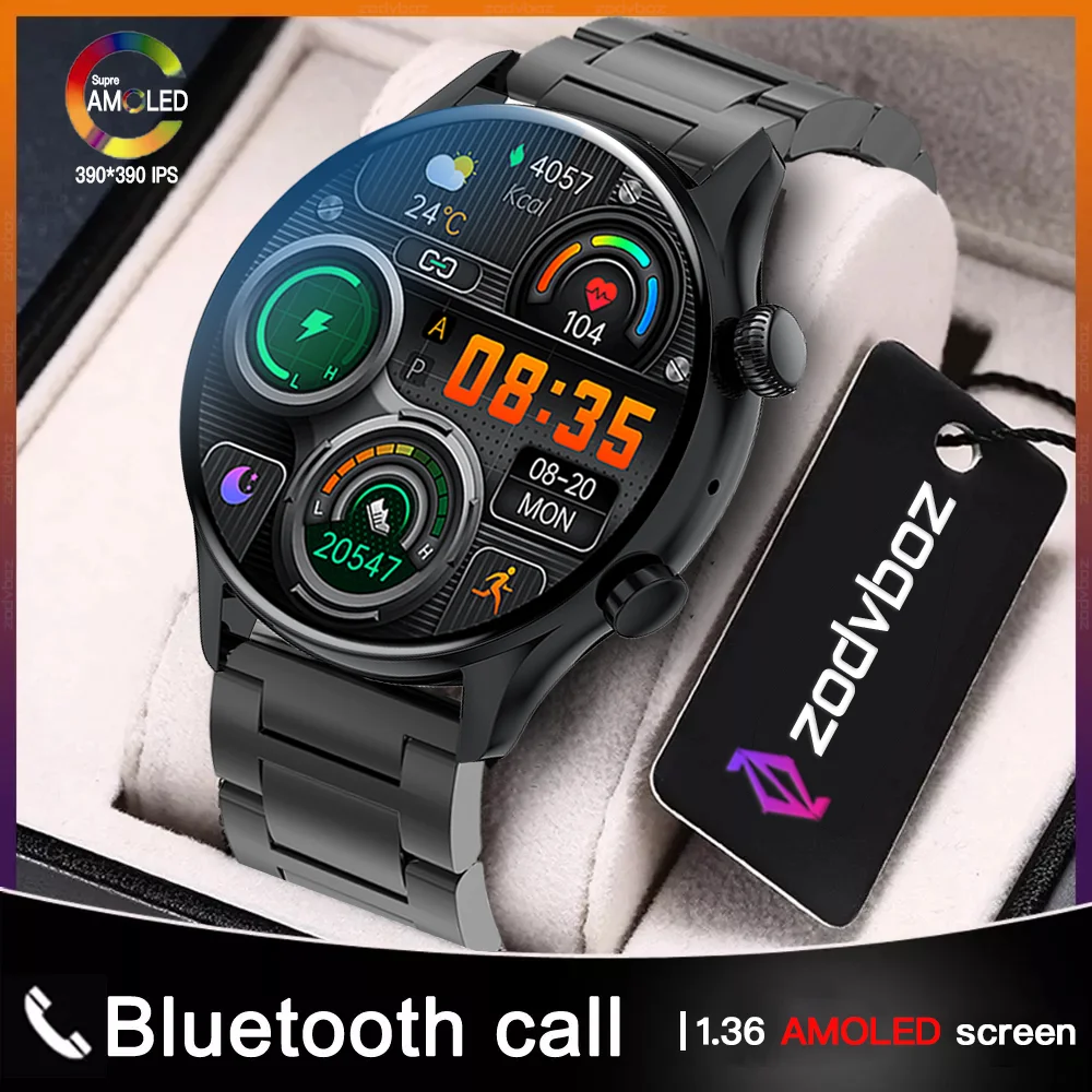 Reloj inteligente NFC para hombre, dispositivo resistente al agua con  Pantalla AMOLED, control del oxígeno en sangre, modo de espera, Dial  personalizado, respuesta a llamadas, para Xiaomi - AliExpress