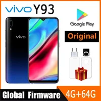 VIVO Y93 Smartphone Global firmware 4GB 64GB Octa core Android 8.1 6.2'' Camera 13MP+2.0MP Face ID cellphone Dual SIM Used Phone