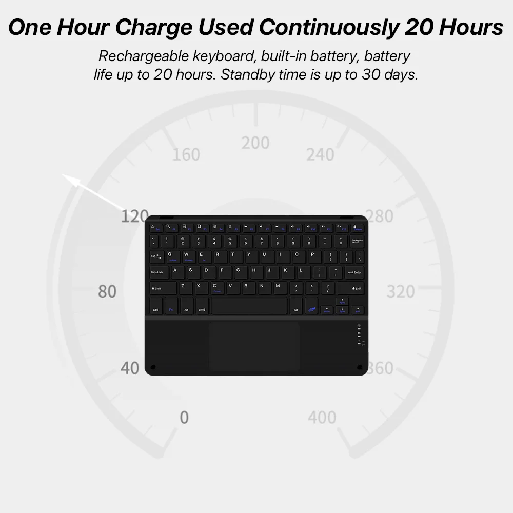 Bluetooth Keyboard Touchpad iPad Pro Mini Smart Phone Computer Gaming Wireless Rechargeable Devices Tab Tablet Laptap wireless keyboard wireless keyboard mouse tablet keyboard ipad keyboard tablet keyboard case bluetooth keyboard case