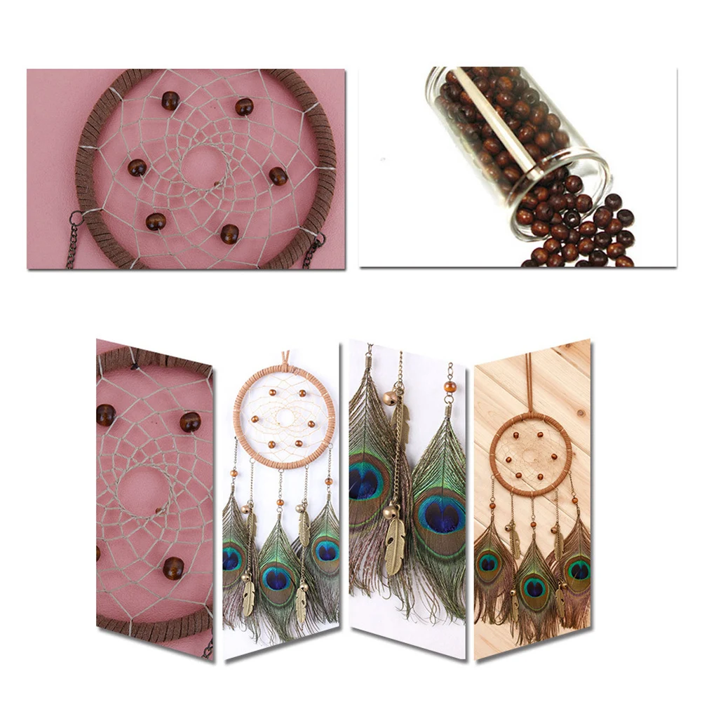 Dream Catching Decor Exquisite Decorative Wall Ornament Indian Style Dream Catching Decor for Car Home Living Room Bedroom