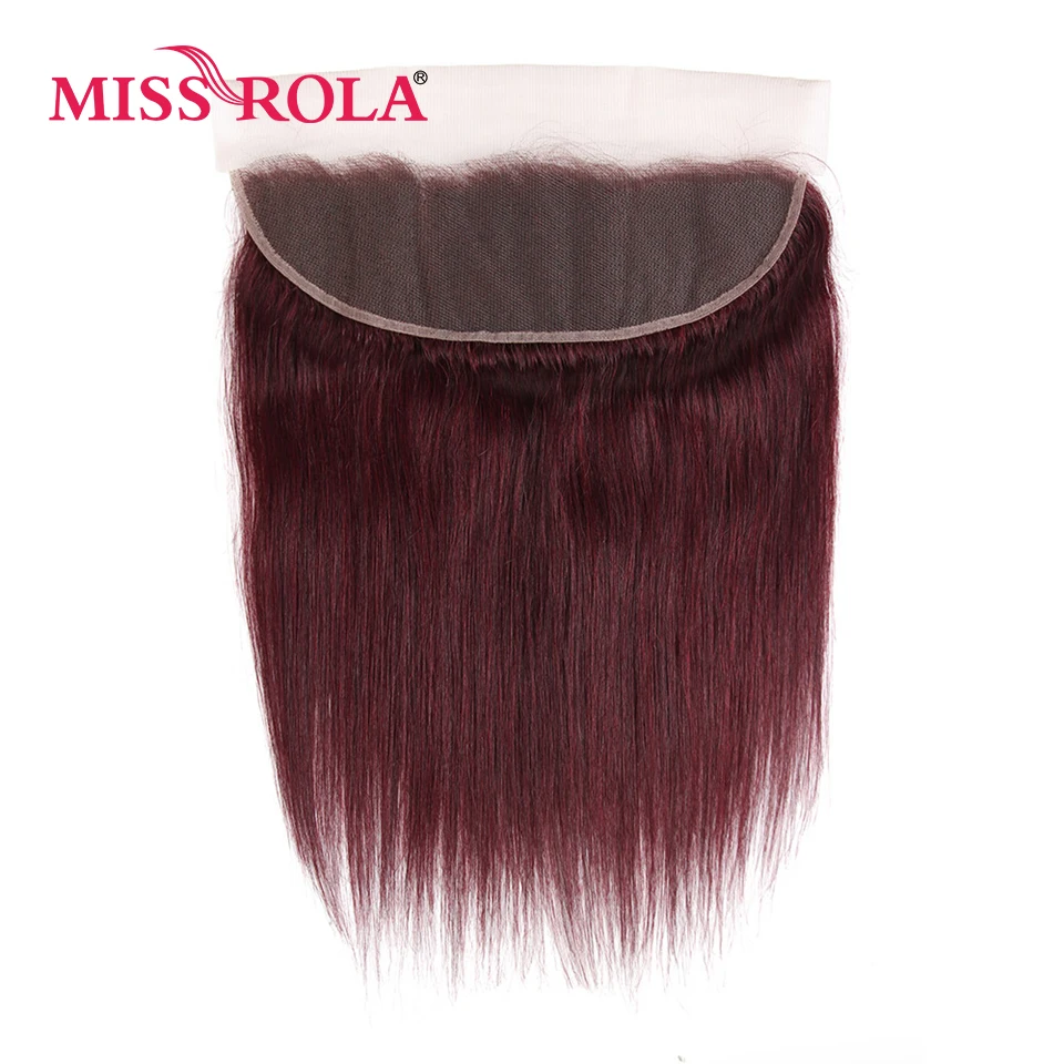 13x4 Lace Frontal Closure human hair closure human hair lace frontal Brazilian Remy Human Hair Ear To Ear Straight Hair Frontal Ombre Color With Baby