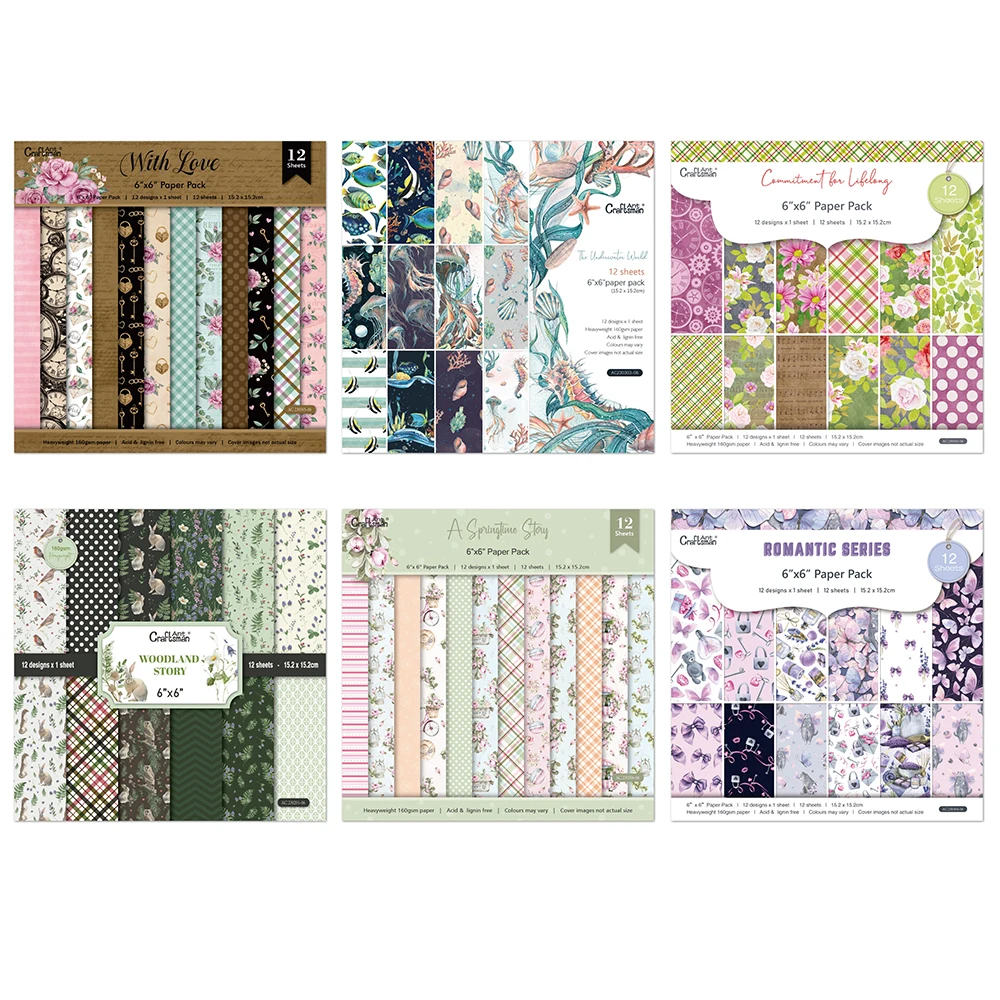 

Альбом для скрапбукинга, 12 листов, 6 дюймов