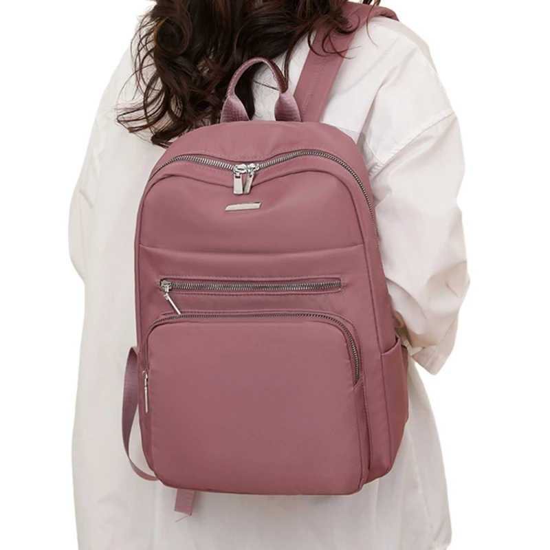 Fashion Female School Bag for Teen Girls Student Women Nylon School Backpack