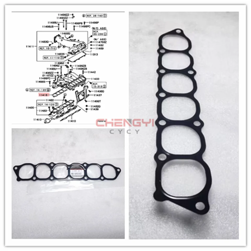 たた エンジンガスケット Compatible With Mitsubishi For Pajero For Sport