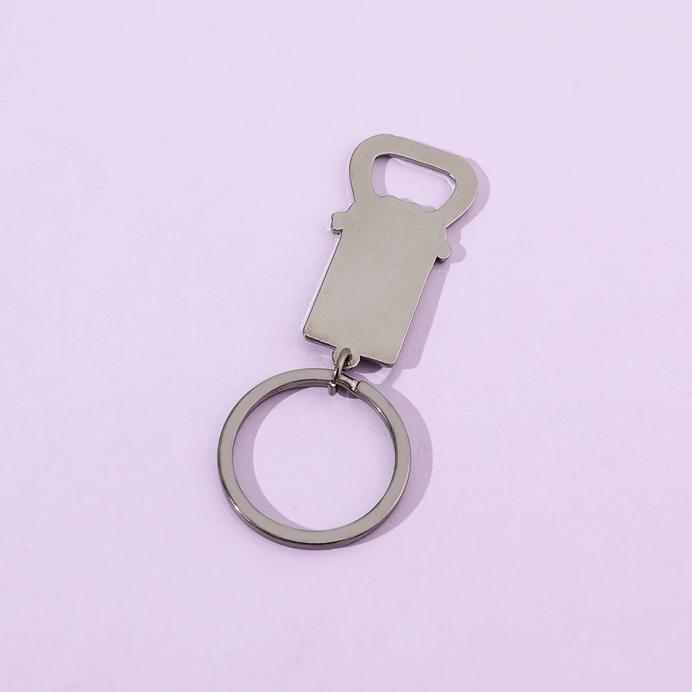 America Flags Metal Keychain Outdoor Beer Bottle Opener Pendant