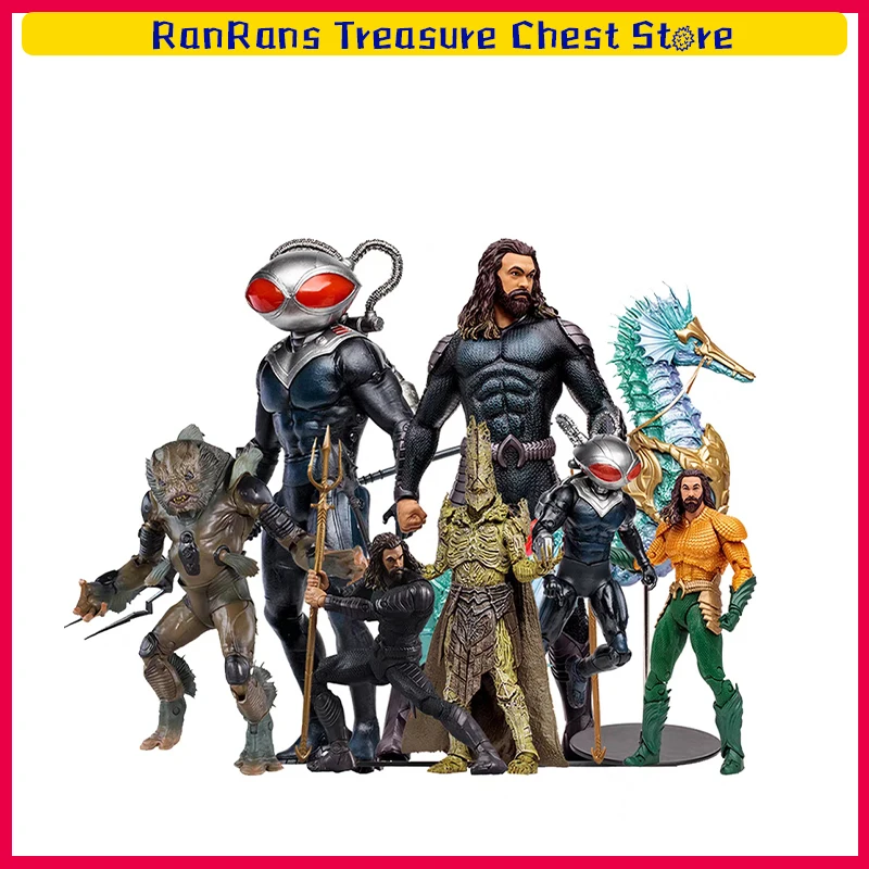 

Оригинальная модель McFarlane DC Black Manta, фигурка Aquaman and the Lost Kingdom, аниме экшн-фигурка, модель, игрушка, подарки для мальчиков