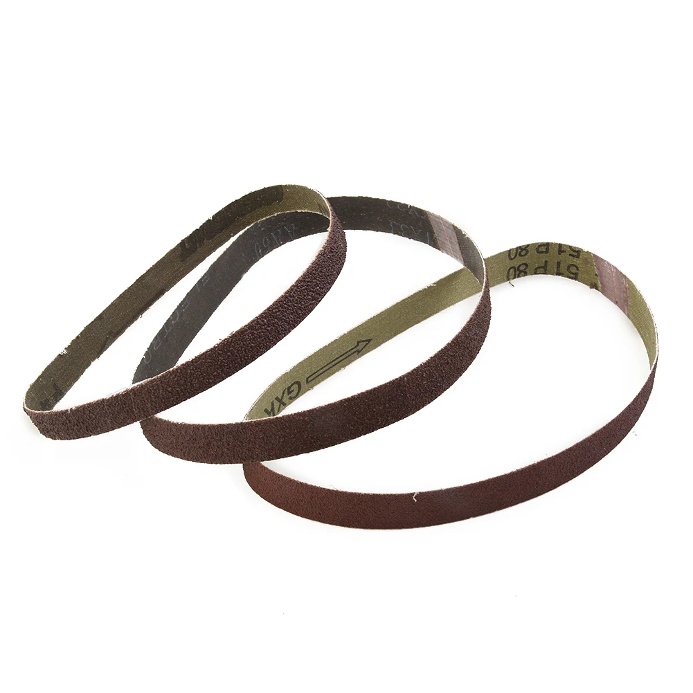 

Practical Portable Sanding Belts Easy To Use Gadget High Performance Useful 40/60/80/120/180/240Grit Accessories